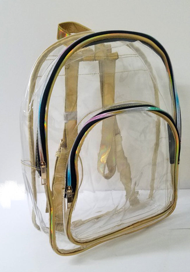 Clear See-Through Fashion Backpack (A934, A935)