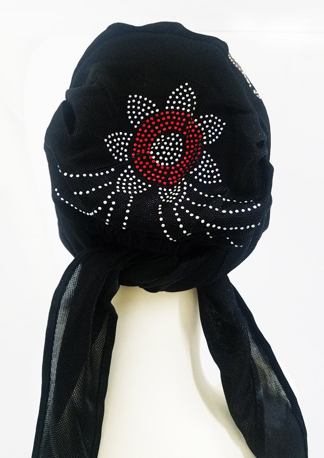 Stoned Cotton Bun Cap (durag style) (FBC01)