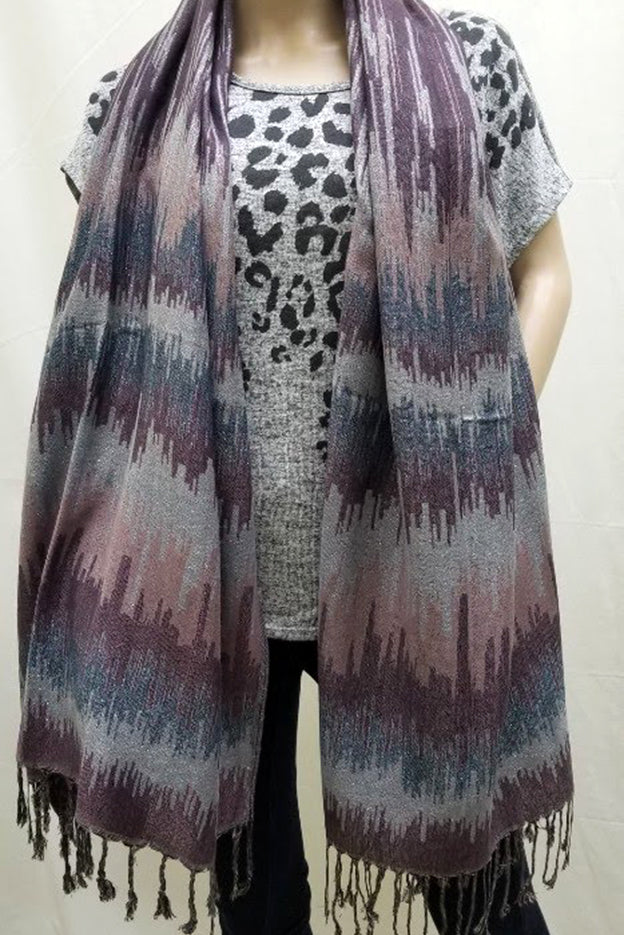 WAVE PATTERN SCARF (BESS008)