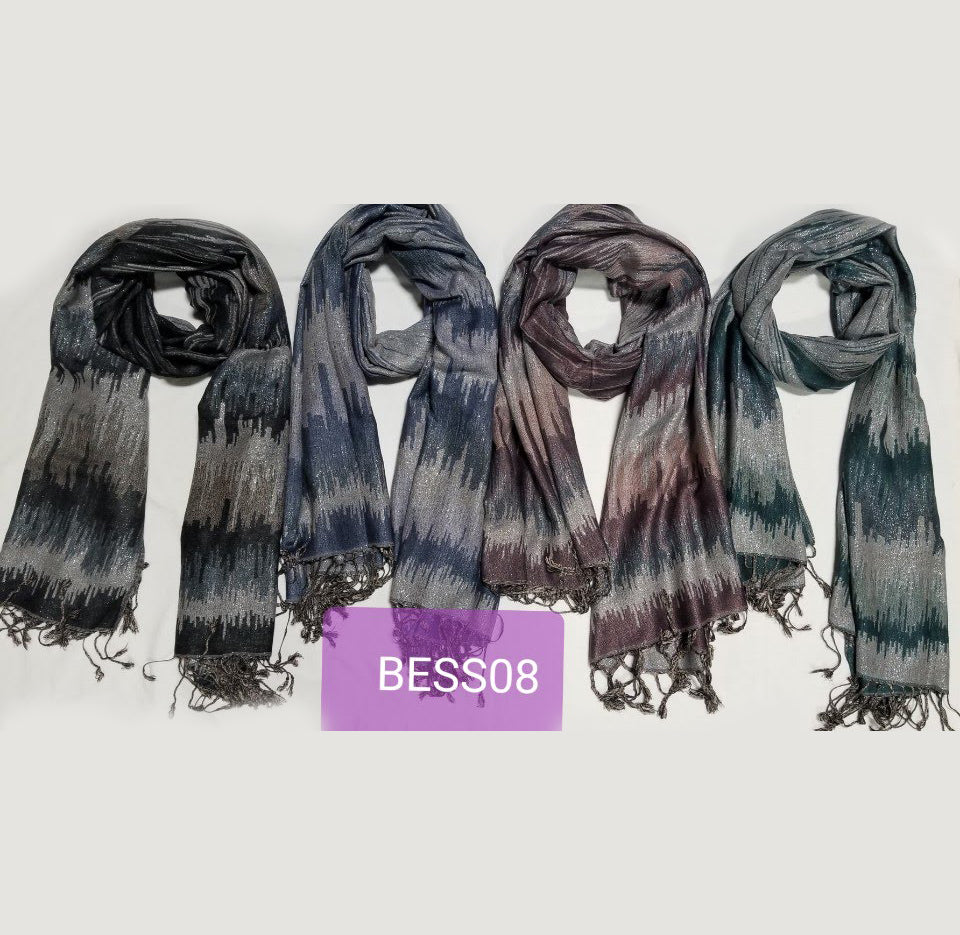 WAVE PATTERN SCARF (BESS008)