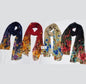 FLOWER PRINT SCARF (BESS003)