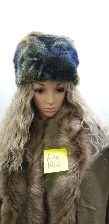 Winter Faux Fur Hat (A911, A912, A913)