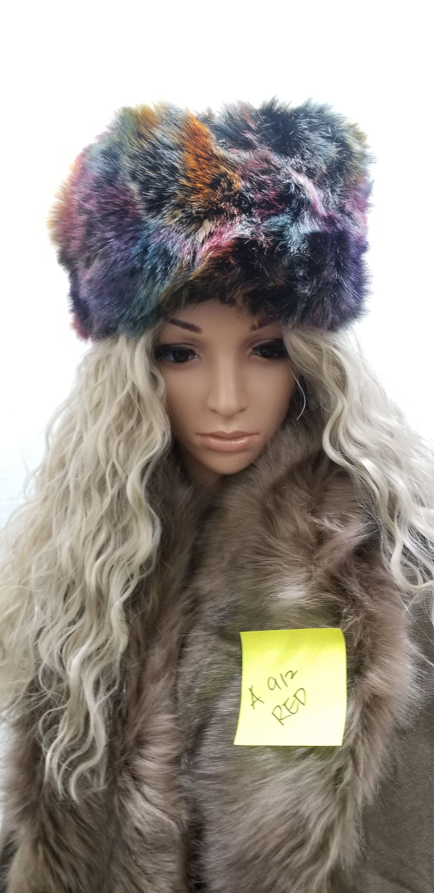 Winter Faux Fur Hat (A911, A912, A913)