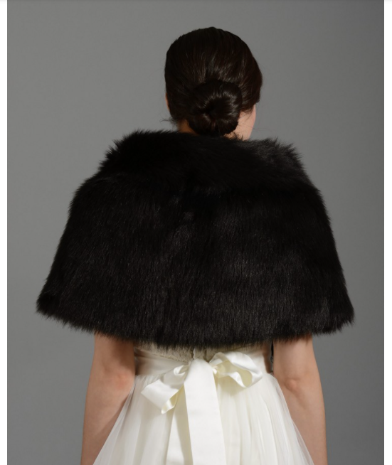 Winter Faux Fur Shawl (A905)