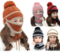 HAT, SCARF & NECK WARMER 3PC SET (WIN500)