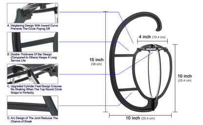 Wig Hanger Multi-Purpose (BWIGS01)