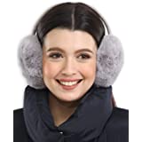 Foldable Faux Fur Earmuffs Solid Color (WIN300)