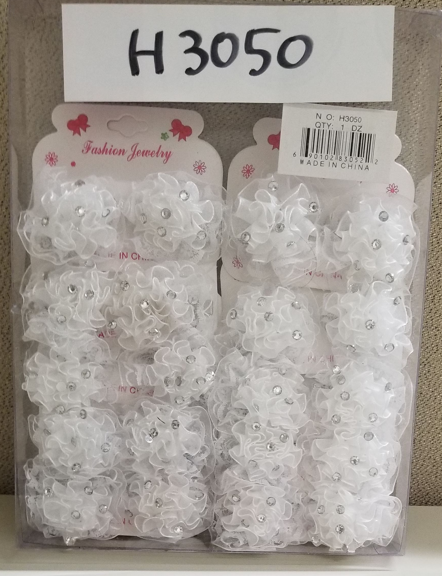 Flower Hair Clips (H3049, H3050, H3052, H3053)