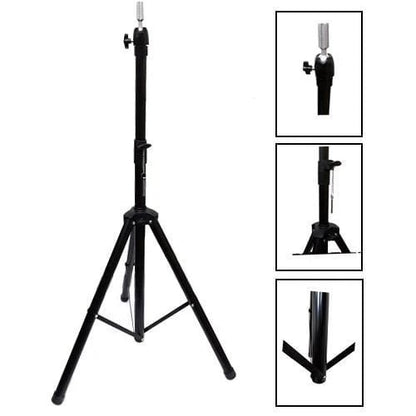 Adjustable Cosmetology Mannequin Head Holder Tripod Stand (WSTAND)