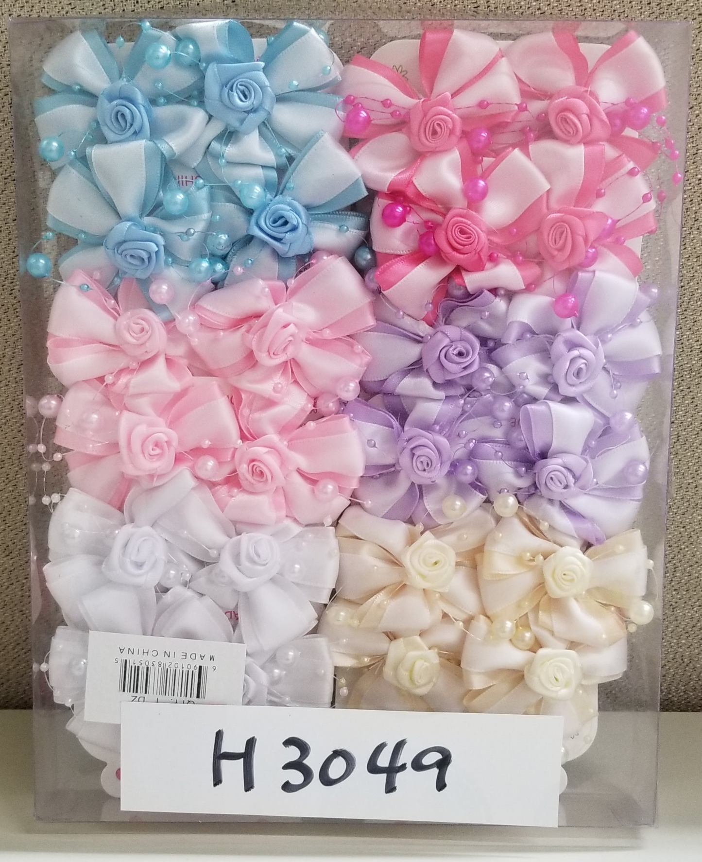 Flower Hair Clips (H3049, H3050, H3052, H3053)