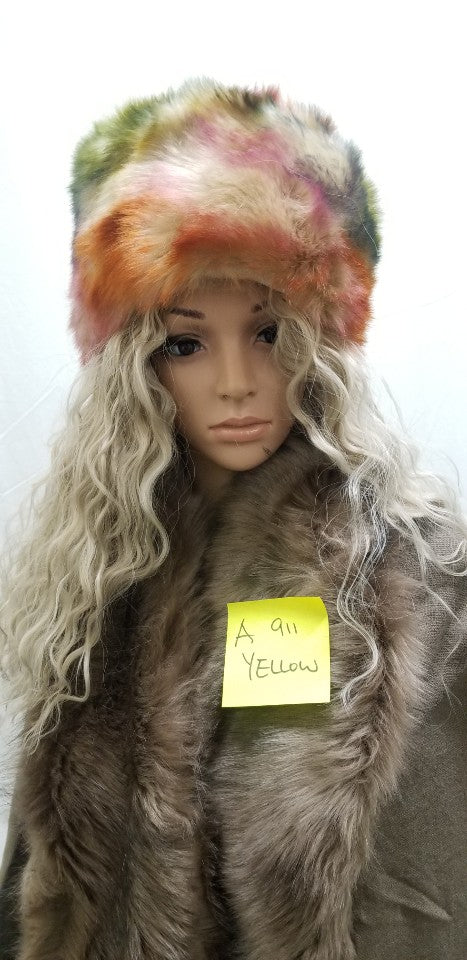 Winter Faux Fur Hat (A911, A912, A913)
