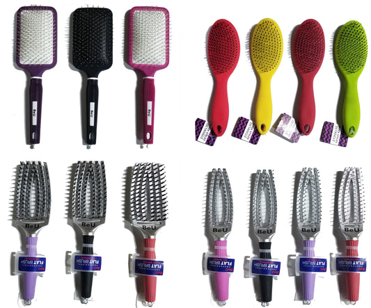 Wig Brush for Synthetic Wigs and Human Hair (A911, A912, A913, A914)