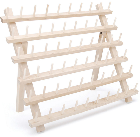 BE U | Wooden Braiding Hair Rack 60 Spool