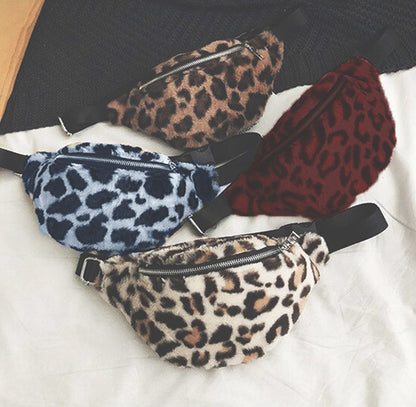 FUR FANNY BAG ANIMAL PRINTS (FURANIM)