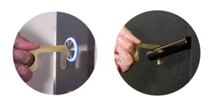 Non Contact Keychain Circle (KEY100)