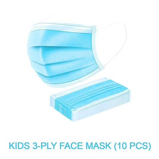 Kids Face Mask (3 Ply) 10 Pcs - Be U Fashion