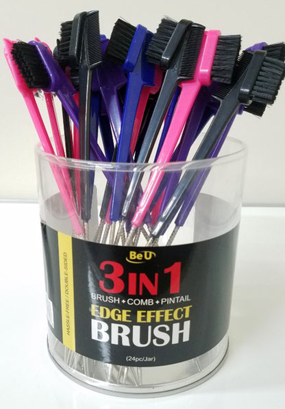 3 In 1 Edge Effect Brush (BRPIN03, BRPINJAR03)