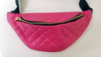 FAUX LEATHER FANNY BAG (A932)