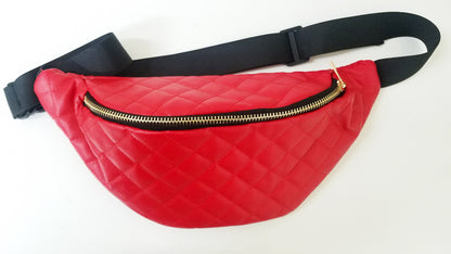 FAUX LEATHER FANNY BAG (A932)