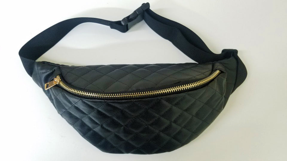 FAUX LEATHER FANNY BAG (A932)