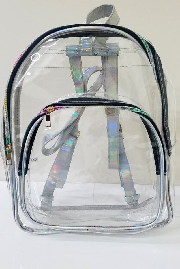 Clear See-Through Fashion Backpack (A934, A935)