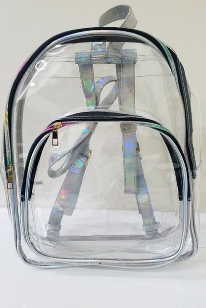 Clear See-Through Fashion Backpack (A934, A935)
