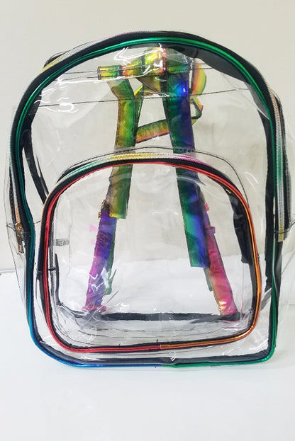 Clear See-Through Fashion Backpack (A934, A935)