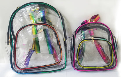 Clear See-Through Fashion Backpack (A934, A935)