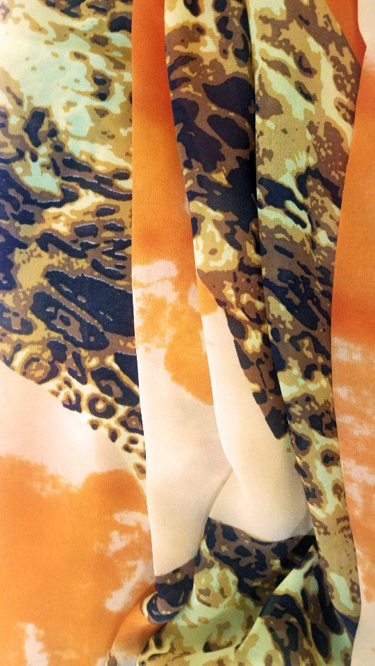 LEOPARD PRINT SCARF (BESS001)