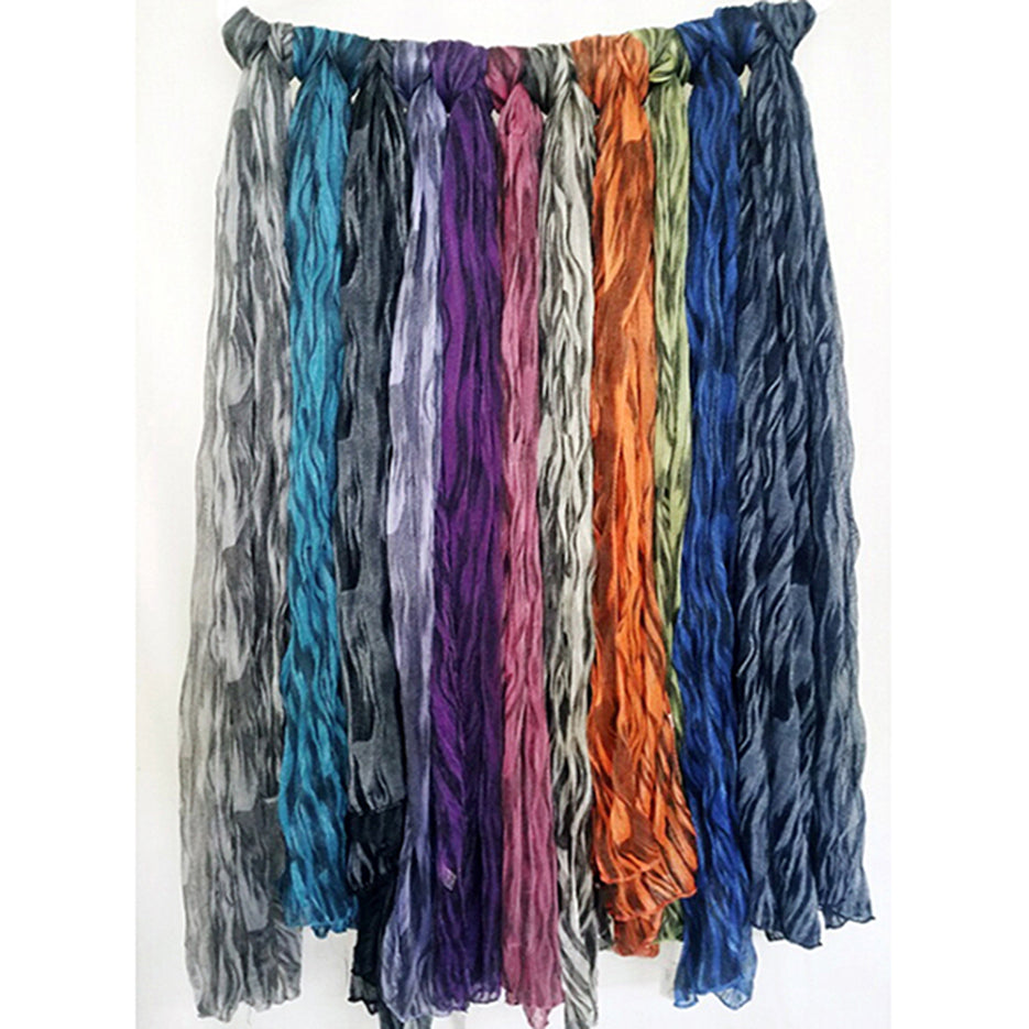 ELEGANT ZEBRA FALL SCARF (KK239)