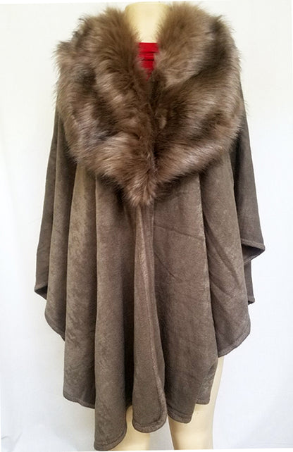FAUX FUR PANCHO (BESS016)
