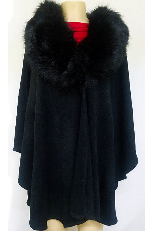 FAUX FUR PANCHO (BESS016)