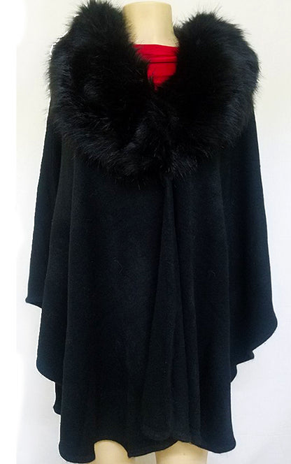 FAUX FUR PANCHO (BESS016)