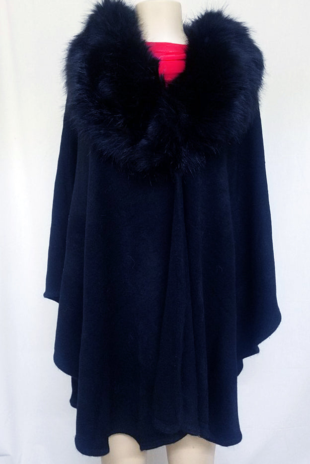 FAUX FUR PANCHO (BESS016)