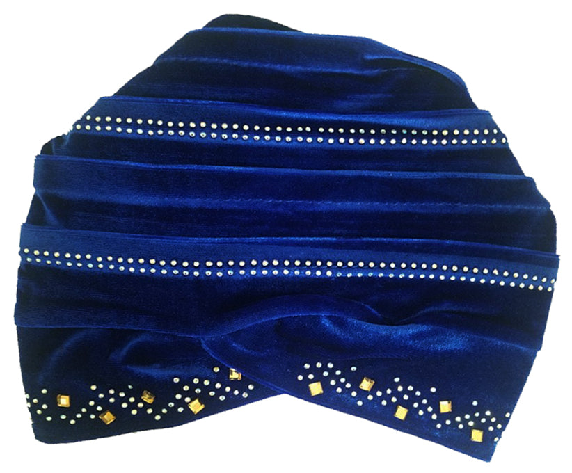 Stoned Velvet Bun Cap (FBC11)