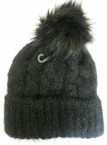 Glitter Skullies w/ Pom Pom (HAT01AST)