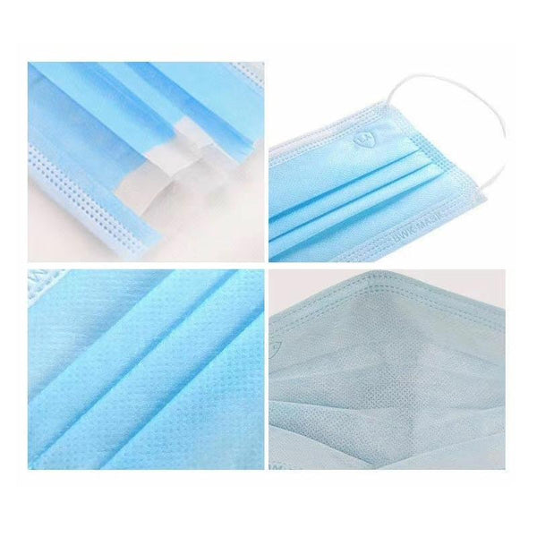 Kids Face Mask (3 Ply) 10 Pcs - Be U Fashion