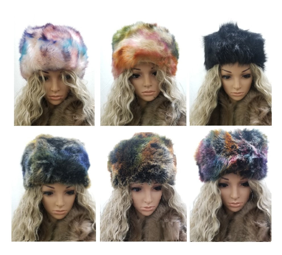 Winter Faux Fur Hat (A911, A912, A913)