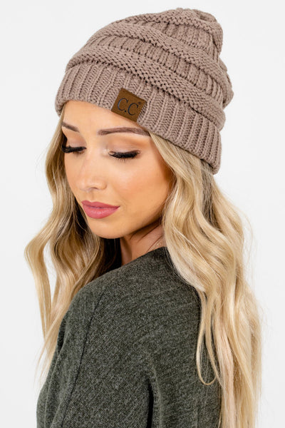 Cable Knit Beanie Close Top (WIN700)